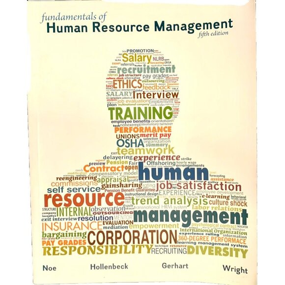Fundamentals of Human Resource Management Paperback Like New Noe Hollenbeck - Picture 1 of 3